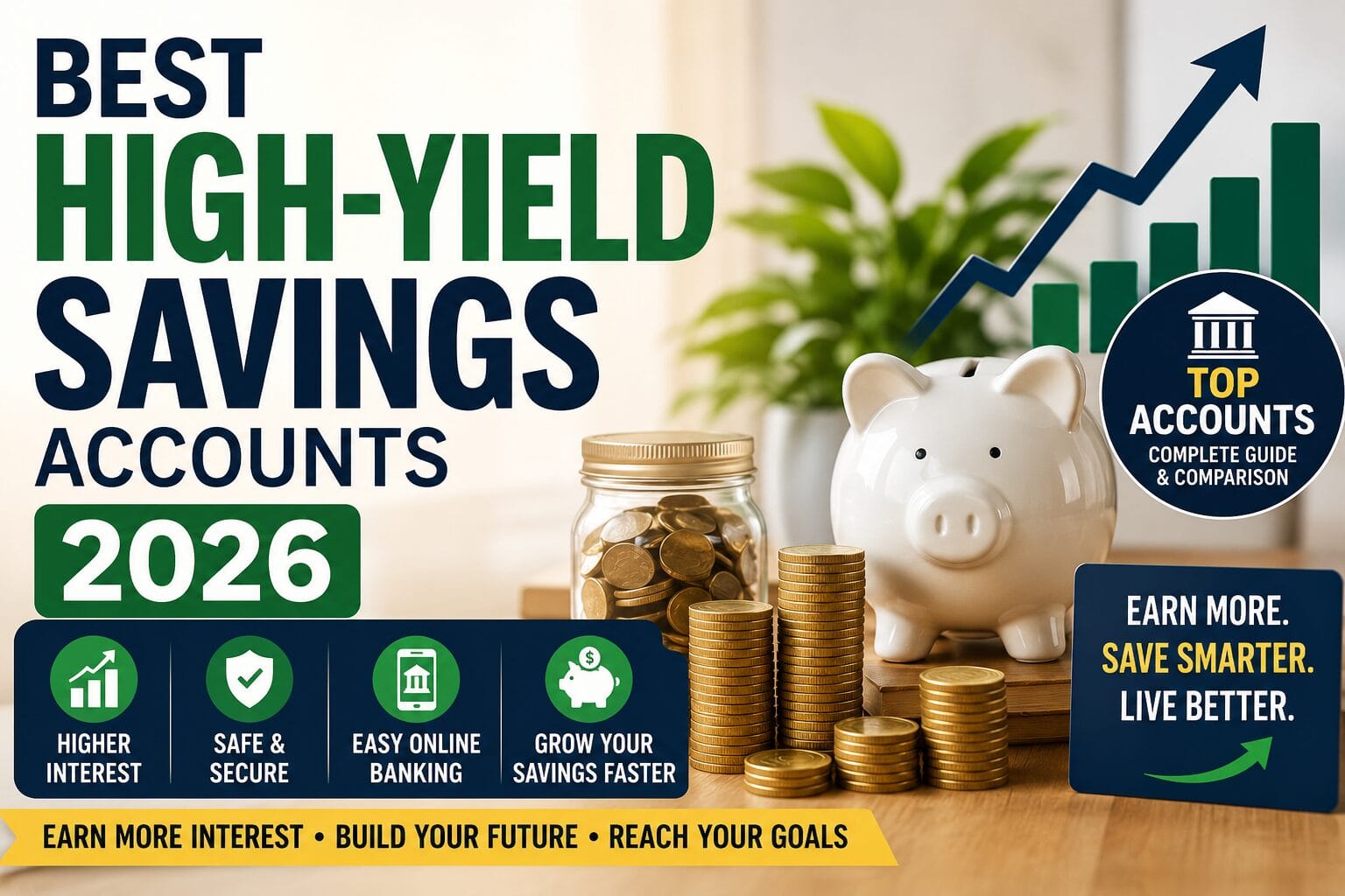 Best high-yield savings accounts 2026